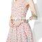 New Fashion Chiffon Women Casual One Piece Dress in Floral Print