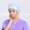 Top Quality Nurse's Bouffant Style Scrub Caps, Surgical Hat