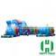 Airplane type Inflatable tunnel, Interactive game tunnel for sale