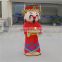 China professional costume supplier god of fortune mascot costume