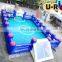 2 in 1 Basketball and Football Inflatable Sports Arena for Carnival