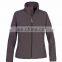 Stylish softshell waterproof women jacket black jacket