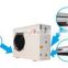 EVI DC inverter split heat pump water heater in -25degree