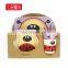 Creative cute cartoon  bamboo fiber children tableware set of five sets of kindergarten baby bowl children's dinner plate