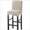 Wholesale high quality velvet for dining room stretch christmas chair cover
