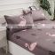 Full size floral print home bedspread cover mattress fitted bed sheets set