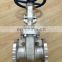 China Factory Middle Sealing Flange End Casting Word Manual Gate Valve For Acid