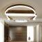 Fashion simple round restaurant lighting led ceiling light for living room