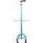 Daily Living walking Aid Adjustable Walking Stick - Lightweight Aluminum Offset Cane with Handle and Wrist Strap