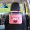 Hots sales Cartoon Auto Garbage Litter Storage Box Organizer Bag Leakproof Hanging Car Trash Bin