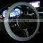 38cm Four Seasons Universal Sport Style Durable In Use Ice Silk Snake Scale Steering Wheel Cover Car Accessories for Toyota VW