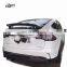 High quality carbon fiber RZ style body kit for Tesla model X front lip rear lip side skirts and wing spoiler