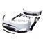 Front Spoiler Rear Diffuser Side Skirts And Trunk Spoiler Carbon Fiber Body Kit For Tesla Model S