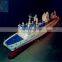 ABS ,Acrylic ans plastic ship model souvenir for collection or boat plan making