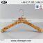 plastic clothes hanger rubber hanger with antislip surface for lady