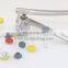 Plastic Aluminum Cap Crimper Stainless Steel Crimping Machine+Glass Vials+Rubber Stoppers+Flip Off Caps