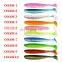 Super Cheap Reflective painting Soft Bait 23 colors Fishing Lure for trolling bait fishing spinning casting fishing