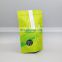 wholesale custom aluminum foil stand up pouch empty black organic green herbal tea bags packaging