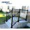 new arrival  factory directly easy assembly outdoor and indoor aluminum tubular stair railing design