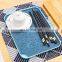 Trendy Fruit Plastic Rectangular Top Design Kitchen Furniture Storage Sink Drain Strainer Basket