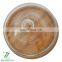 Cake Stand with Dome Serving Platter Tray Round Cake Stand bamboo