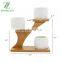 Bamboo fashion 3 tier desk plant stand flower pot holder