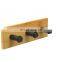 2022 modern style bathroom bamboo iron powder coating wall mounted towel rack