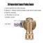 Autoaby Pivoting Coupler for Pressure Washer Nozzle, Cleaner Attachment , 240 Degree, 4500 Psi, 1/4 Inch Quick
