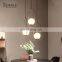 Fashion Design Indoor Home Cafe Restaurant Decoration Modern Glass Led Pendant Light