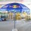 big size 8.5 feet printed oxford fabric REDBULL advertising windproof beach umbrella