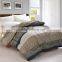 Cheap dark tone king size patchwork wholesale 100% microfibre woven comforter sets bedding