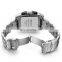 Hight Quality Megir Brand Luxury Men Watch Stainless Steel Square Quartz Watches