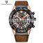 PAGANI DESIGN 2768 Men Quartz Wristwatch Luxury Chronograph Sports Waterproof Analog Leather Watch