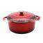 Cast Iron Enamel Cooking Ware Skillet and Casserole Cookware Sets