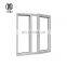 3 panel black aluminum casement thermal break window whit aluminum swing windows
