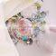 New Women's Jewelry DIY Charm Bracelet Love Drop Bracelet Fashion Big Hole Bead Multicolor Jewelry B312