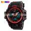 Manufacturer direct sales cheap good quality Skmei 1155B brand custom logo silicone slap sport quartz watch