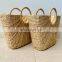 Tote Bag Top Handles water hyacinth handbag, Shopping Bag 100% woven from hyacinth straws Wholesale