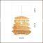 New Design Rattan Woven Pendant Lamp Decorative Ceiling Lights Dining Room Lampshade decor high quality