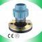 blue & black pp compressioon fittings reducing tee