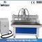 China supplier New 4 head woodworking cnc rout for wooden door, furniture/ cnc wood cutting machine for sale