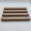 Factory Indoor Decor Wood Plastic Composite Cladding Fluted Wall Board WPC Interior Wall Panel 160-24mm