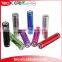 Portable Cylinder power bank 2600mah Promotion gift phone charger