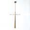 Zhongshan gold led pendant lamp cluster chandelier tube restaurant clothing store decorative hanging light