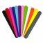 Custom Silicone Snap Wristbands Personalized Silicone Slap Bracelets for Events Promotion