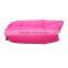 High Quality Waterproof Inflatable Lounger Portable Laybag for Camping Beach