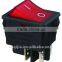 single or double pole water proof push button switch