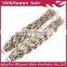 Wholesale double drawn curly mixed colors virgin brazilian hair curly tape hair extensions
