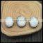 Wholesale LFD-0034B Druzy Aqua Amazonite Stone Pave Rhinestone Crystal Connector Beads For Making Bracelet