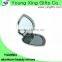 Aluminum Digital Pretty Heart Shape Pocket Mirror